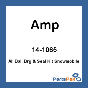 All Balls 14-1065; Bearing & Seal Kit Snowmobile