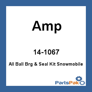 All Balls 14-1067; Bearing & Seal Kit Snowmobile