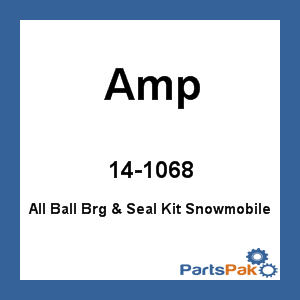 All Balls 14-1068; Bearing & Seal Kit Snowmobile
