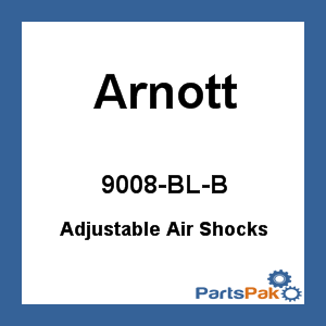 Arnott 9008-BL-B; Adjustable Air Shocks Bilstein Series Black 13.0-inch