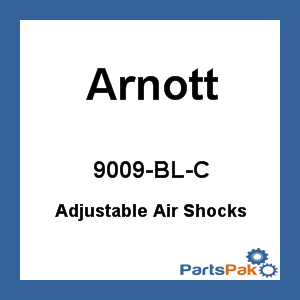 Arnott 9009-BL-C; Adjustable Air Shocks Bilstein Series Chrome 13.0-inch