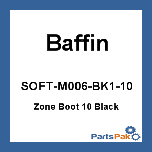 Baffin SOFT-M006-BK1-10; Zone Boot 10 Black