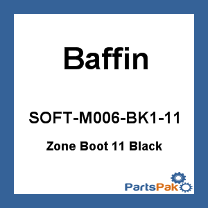 Baffin SOFT-M006-BK1-11; Zone Boot 11 Black