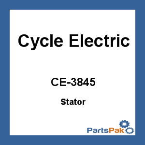 Cycle Electric CE-3845; Stator