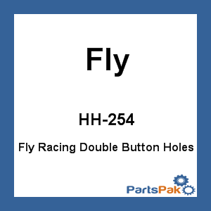 Fly Racing HH-254; Fly Racing Double Button Holes