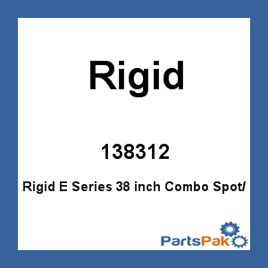 Rigid 138312; Rigid E Series 38 inch Combo Spot /