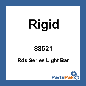 Rigid 88521; Rds Series Light Bar Spot 50-inch