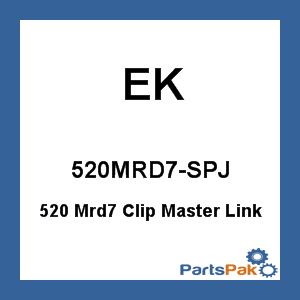 EK 520MRD7-SPJ; 520 Mrd7 Clip Master Link