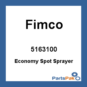 Fimco 5163100; Spot Sprayer Hand Wand