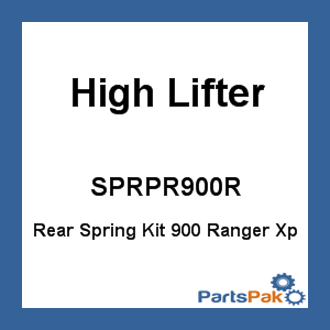 High Lifter SPRPR900R; Rear Spring Kit 900 Ranger Xp