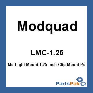 Modquad LMC-1.25; Mq Light Mount 1.25 inch Clip Mount Po