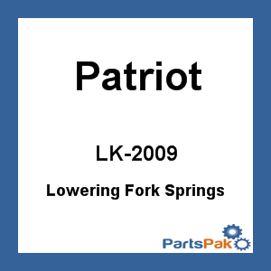 Patriot LK-2009; Lowering Fork Springs 35-mm