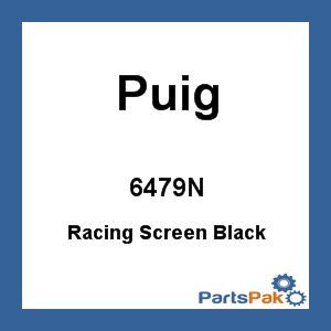 Puig 6479N; Racing Screen Black Cbr500Rr