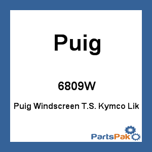 Puig 6809W; Puig Windscreen T.S. Kymco Like 50 '09