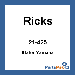 Ricks Motorsport Electrics 21-425; Stator Fits Yamaha