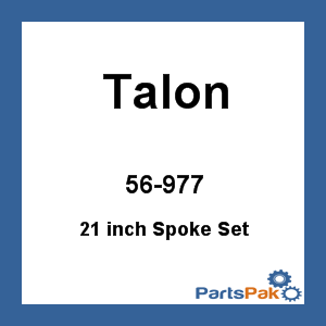 Talon 56-977; 21 inch Spoke Set
