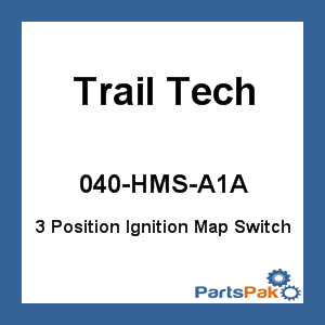 Trail Tech 040-HMS-A1A; 3 Position Ignition Map Switch Ktm 4 Stk Wht