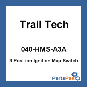 Trail Tech 040-HMS-A3A; 3 Position Ignition Map Switch Ktm 4 Stk Org