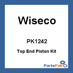 Wiseco PK1242; Top End Piston Kit; Fits Yamaha YZ250F '01-04 13.2:1 (4872M07900)