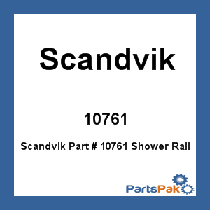 Scandvik 10761; Shower Rail