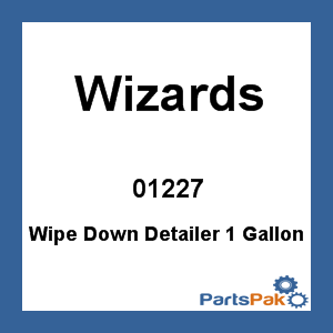 Wizards 01227; Wipe Down Detailer 1 Gallon