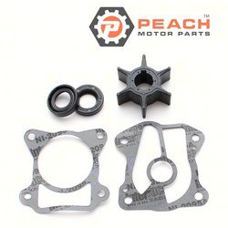 Peach Motor Parts PM-06192-ZV5-003 Water Pump Repair Kit (No Housing); Fits Honda®: 06192-ZV5-003, 06192-ZW3-000, Sierra®: 18-3282, Mallory®: 9-48702