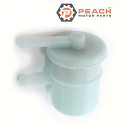 Peach Motor Parts PM-15410-87J10 Filter, Fuel; Fits Suzuki®: 15410-87J10, 15410-60C00, Johnson® Evinrude® OMC®: 5032323, Sierra®: 18-7716