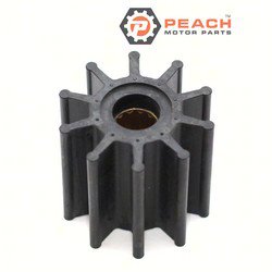 Peach Motor Parts PM-18777-0001 Impeller, Water Pump (Neoprene); Fits Jabsco®: 18777-0001-P, 18777-0001, 18777-0001K, 22120-0001