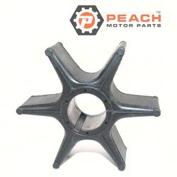 Peach Motor Parts PM-19210-ZW1-B04 Impeller, Water Pump (Neoprene); Fits Honda®: 19210-ZW1-B04, 19210-ZW1-B03, 19210-ZW1-B02, Sierra®: 18-3250, Mallory®: 9-45104, CEF®: 500337