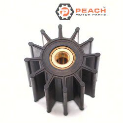 Peach Motor Parts PM-27000K Impeller, Water Pump (Neoprene); Fits Sherwood®: 27000K-SHW, 27000K, Cummins®: 3974456, SMX®: Super 27