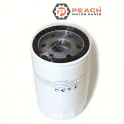 Peach Motor Parts PM-35-877769Q01 Oil Filter (4-3/4 inch L x 3 inch Dia x M24x1.5 thread); Fits Mercury Quicksilver Mercruiser®: 35-877769Q01, 35-883701Q01, 35-883701K01, 35-877769K01, Sierra®: