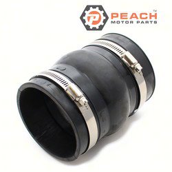 Peach Motor Parts PM-3852741 Bellows, Exhaust (Boot Tube Hose); Fits OMC®: 3852741, 0778067, 778067, Volvo Penta®: 3852741, 3863450, Sierra®: 18-2780, 18-2780-1, Mallory®: 9-72800, 9-72814