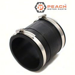 Peach Motor Parts PM-3852742 Bellows, Exhaust (Boot Tube Hose); Fits OMC®: 3852742, 0913592, 913592, Volvo Penta®: 3852742, Sierra®: 18-2781, GLM®: 89230, Mallory®: 9-72801