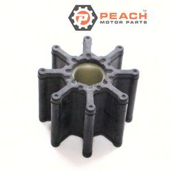 Peach Motor Parts PM-47-59362T-1 Impeller, Water Pump (Neoprene); Fits Mercury Quicksilver Mercruiser®: 47-59362T 1, 47-59362T1, 47-59362, 47-59362 1, 47-593621, 47-59362Q01, 45-59362A1, Mercur