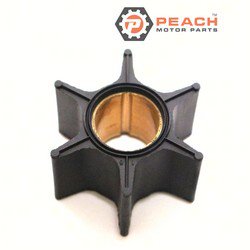 Peach Motor Parts PM-47-89984T-4 Impeller, Water Pump (Neoprene); Fits Mercury Quicksilver Mercruiser®: 47-89984T 4, 47-89984T4, 47-89984T 3, 47-89984T3, 47-89984B 3, 47-89984B3, 47-89984B 2, 4