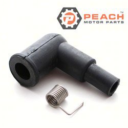 Peach Motor Parts PM-663-82370-01-00 Cap, Spark Plug (Boot); Fits Yamaha®: 663-82370-01-00, 663-82370-00-00, 838-82370-00-00