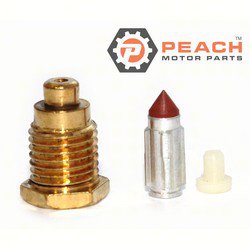 Peach Motor Parts PM-6H3-14590-01-00 Needle Valve; Fits Yamaha®: 6H3-14590-01-00, 6H3-14590-00-00, 6H2-14591-00-00, 67F-1439A-00-00