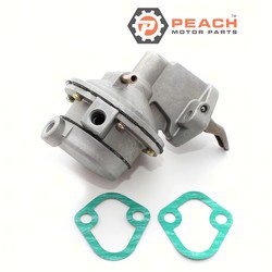 Peach Motor Parts PM-861677T Fuel Pump, Mechanical; Fits Mercury Quicksilver Mercruiser®: 861677T, 818383T, Mercury Quicksilver Mercruiser®: 861677T, Sierra®: 18-8860