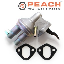 Peach Motor Parts PM-FPMP-0001A Fuel Pump, Mechanical; Fits Volvo Penta®: 841161, 841161-3, Sierra®: 18-7286, GLM®: 77011, Mallory®: 9-35425, Protorque®: PH500-M057, WSM®: 600-176; PM-FPMP-0001A