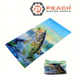 Peach Motor Parts PM-Gaiter-Fish2 Neck Gaiter Headwear Balaclava Bandana Scarf Shield Face Motley Tube Mask, Fish2; Fits Buff®: Fishing, Outdoors, Under Armour®: Gaiter, Patagonia®: Neck Gaiter