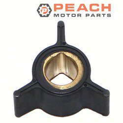 Peach Motor Parts PM-IMPE-0003A Impeller, Water Pump (Neoprene); Fits Johnson Evinrude OMC BRP®: 0767407, 0433915, 0433935, 0396852, 433915, 433935, 396852, 767407, Sierra®: 18-3015, CEF®: 5003