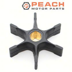 Peach Motor Parts PM-IMPE-0005A Impeller, Water Pump (Neoprene); Fits Johnson Evinrude OMC BRP®: 0377992, 377992, Sierra®: 18-3005