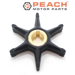 Peach Motor Parts PM-IMPE-0010A Impeller, Water Pump (Neoprene); Fits Johnson Evinrude OMC BRP®: 0377178, 377178, 0775519, 775519, Sierra®: 18-3003, GLM®: 89670, Mallory®: 9-45218, CEF®: 500349