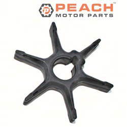 Peach Motor Parts PM-IMPE-0017A Impeller, Water Pump (Neoprene); Fits Suzuki®: 17461-93004, 17461-93003, 17461-93002, 17461-93001, Sierra®: 18-3092, CEF®: 500398; PM-IMPE-0017A
