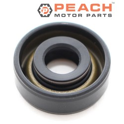 Peach Motor Parts PM-SEAL-0076A Oil Seal (DC 10X24X8); Fits Mercury Quicksilver Mercruiser®: 26-16162, Nissan Tohatsu®: 369-60223-0, 369602230M, Johnson Evinrude OMC BRP®: 5040147