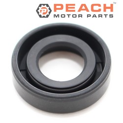 Peach Motor Parts PM-SEAL-0084A Oil Seal (S-Type SC 12.8x25x7); Fits Mercury Quicksilver Mercruiser®: 26-8036675, Nissan Tohatsu®: 350-01215-1M, 350012151M, 350-01215-1, 350-01215-0M; PM-SEAL-0084A