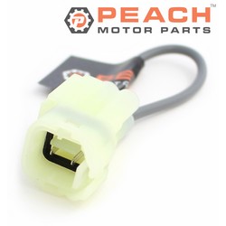 Peach Motor Parts PM-WIRE-HRNS-0001 Service Connector SCS; Fits Honda®: 070PZ-ZY30100