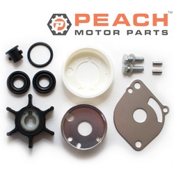 Peach Motor Parts PM-WPMP-0003A Water Pump Repair Kit (No Plastic Housing); Fits Yamaha®: 6GD-W0078-00-00, 6A1-W0078-02-00, Sierra®: 18-3462; PM-WPMP-0003A