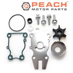 Peach Motor Parts PM-WPMP-0009A Water Pump Repair Kit (No Plastic Housing); Fits Yamaha®: 6BG-W0078-01-00, 6BG-W0078-00-00, Sierra®: 18-3490; PM-WPMP-0009A