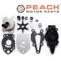 Peach Motor Parts PM-WPMP-0017A Water Pump Repair Kit (With Metal Housing); Fits Mercury Marine®: 46-42089A5, WSM®: 750-216, SEI®: 96-261-01K